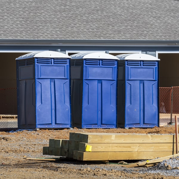 are there any restrictions on what items can be disposed of in the porta potties in Nassawadox VA